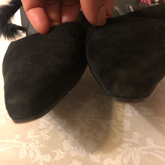 Max Studio Suede Kitten Heels - Picture 2 of 8